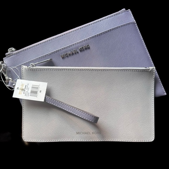 Michael Kors Jet Set Travel Amethyst XL with Pop out Clutch - Picture 1 of 2